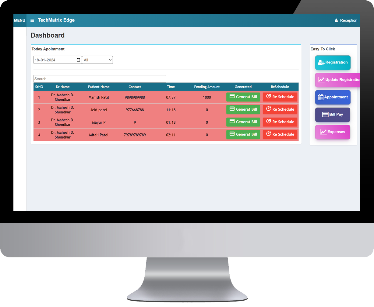 Restaurant POS Billing TechMatrix